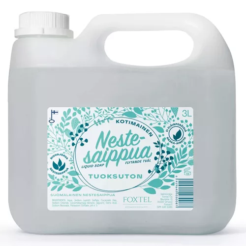 ILO Nestesaippua  Tuoksuton 3L