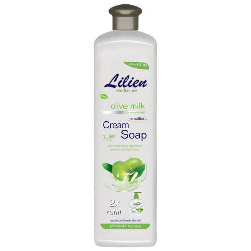 Lilien Nestesaippua Olive Milk 1L