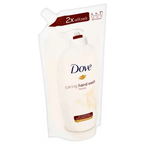 Dove Fine silk nestesaippua refill 500ml