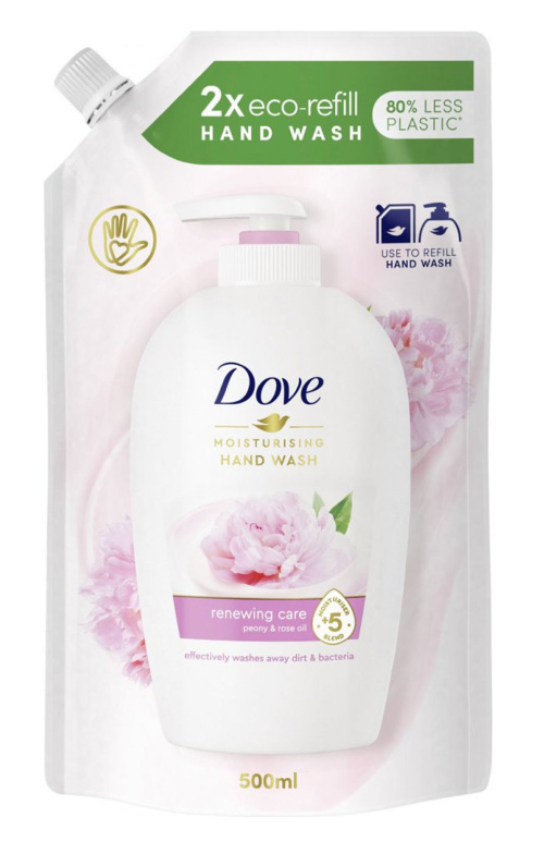 Dove Nestesaippua Renew Care Refill 500ml