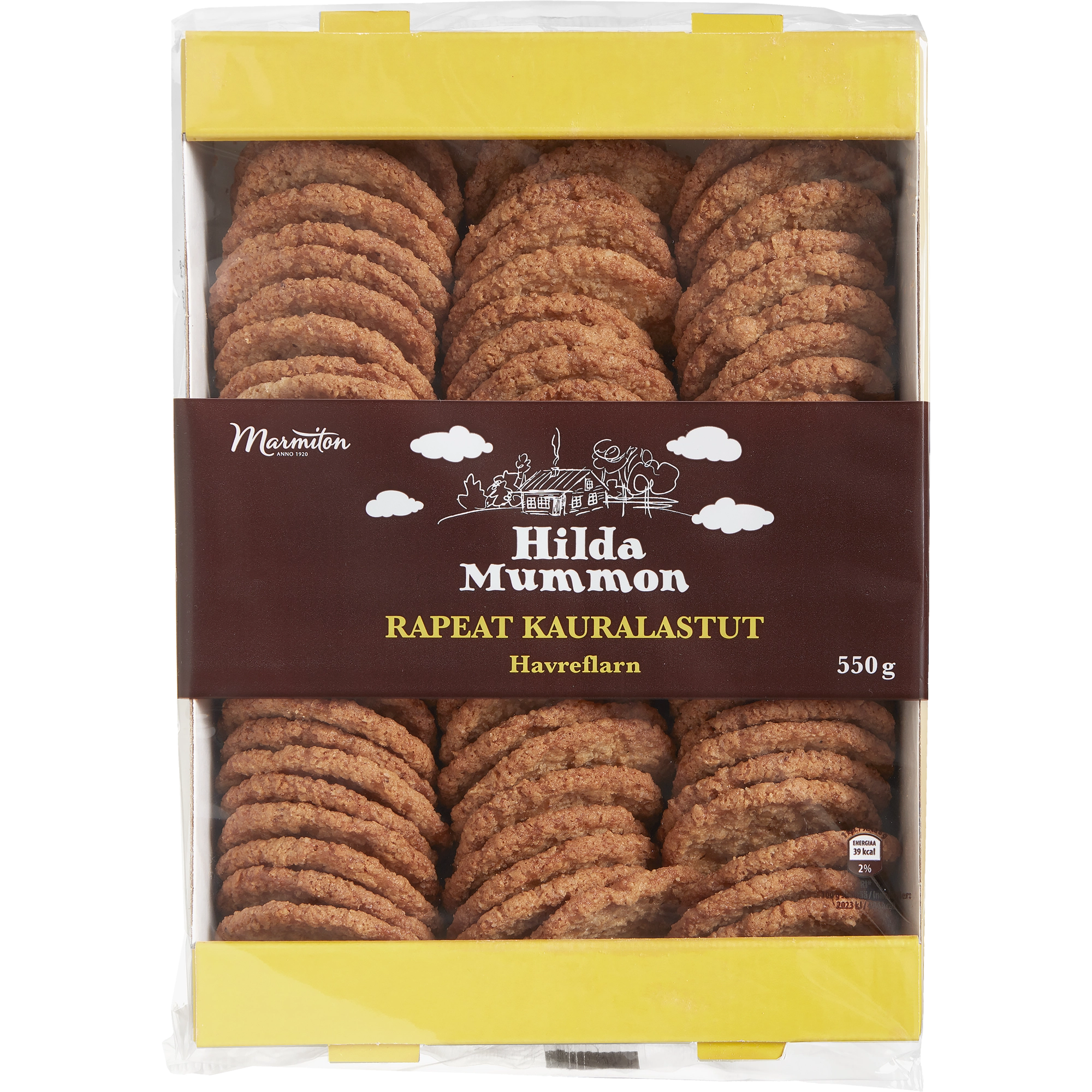 Hilda Mummon Rapeat kauralastut 550 g
