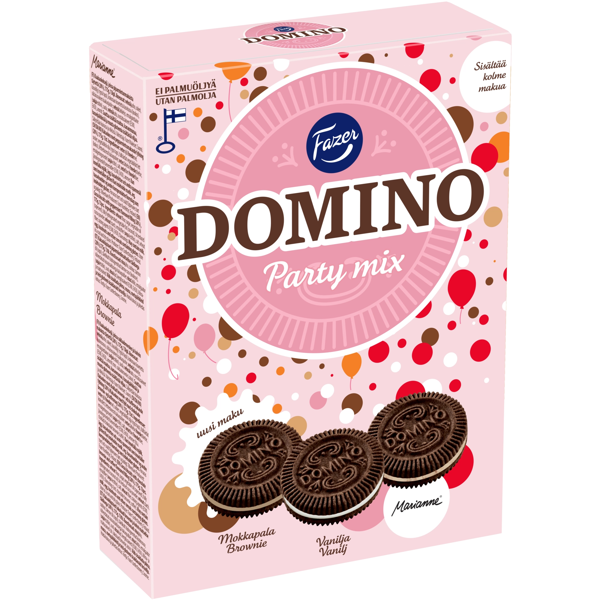 Fazer Domino Party Mix keksilajitelma 525g