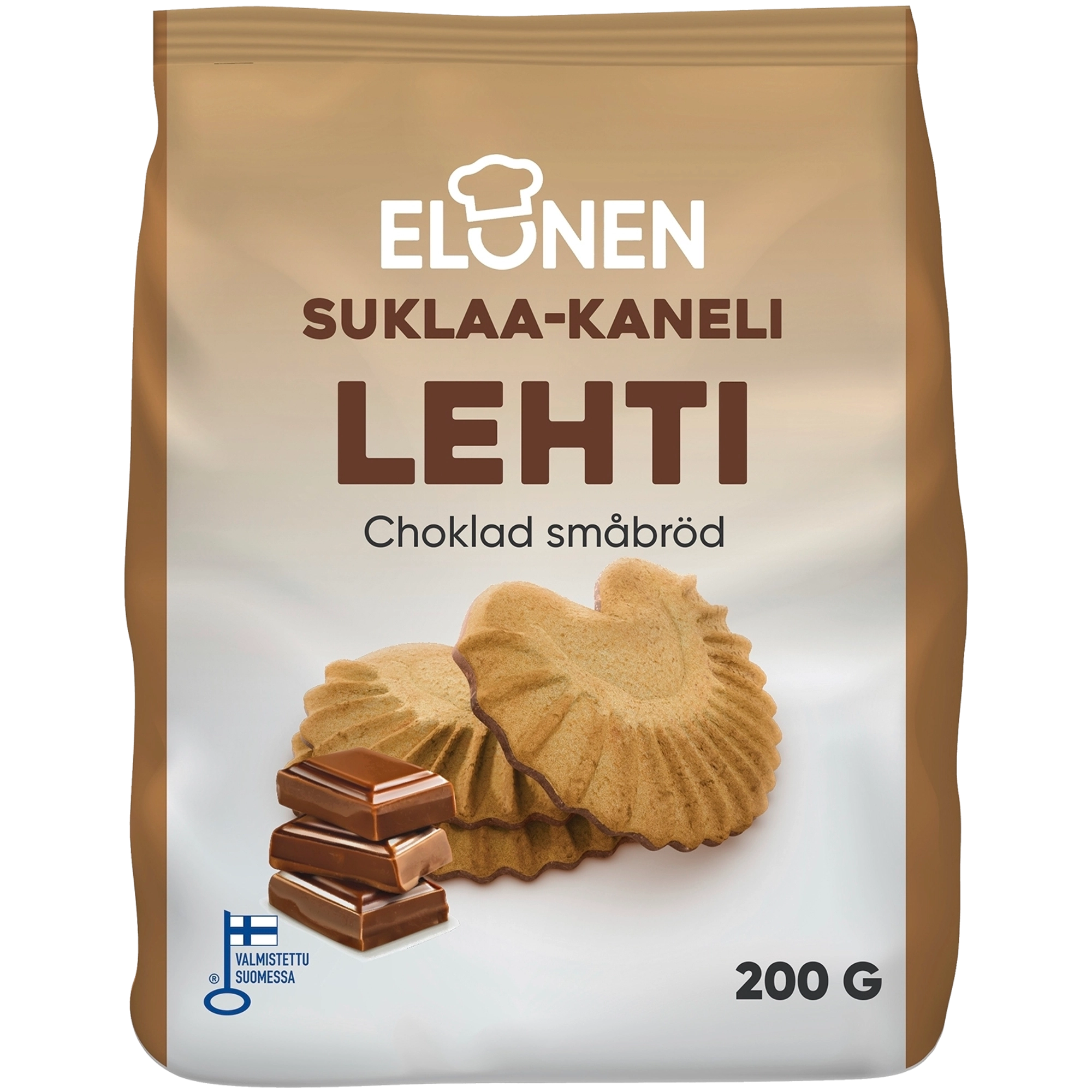 Elonen suklaa-kanelilehtipikkuleipä 200g