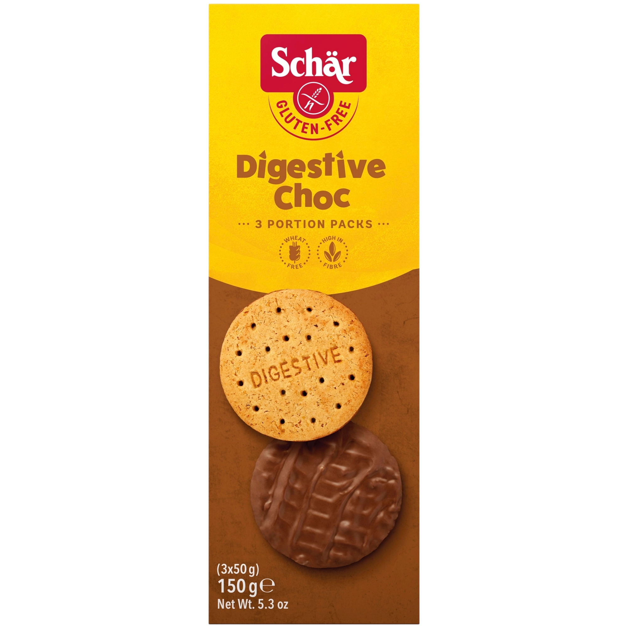 Schär Suklaadigestive 150g gluteeniton