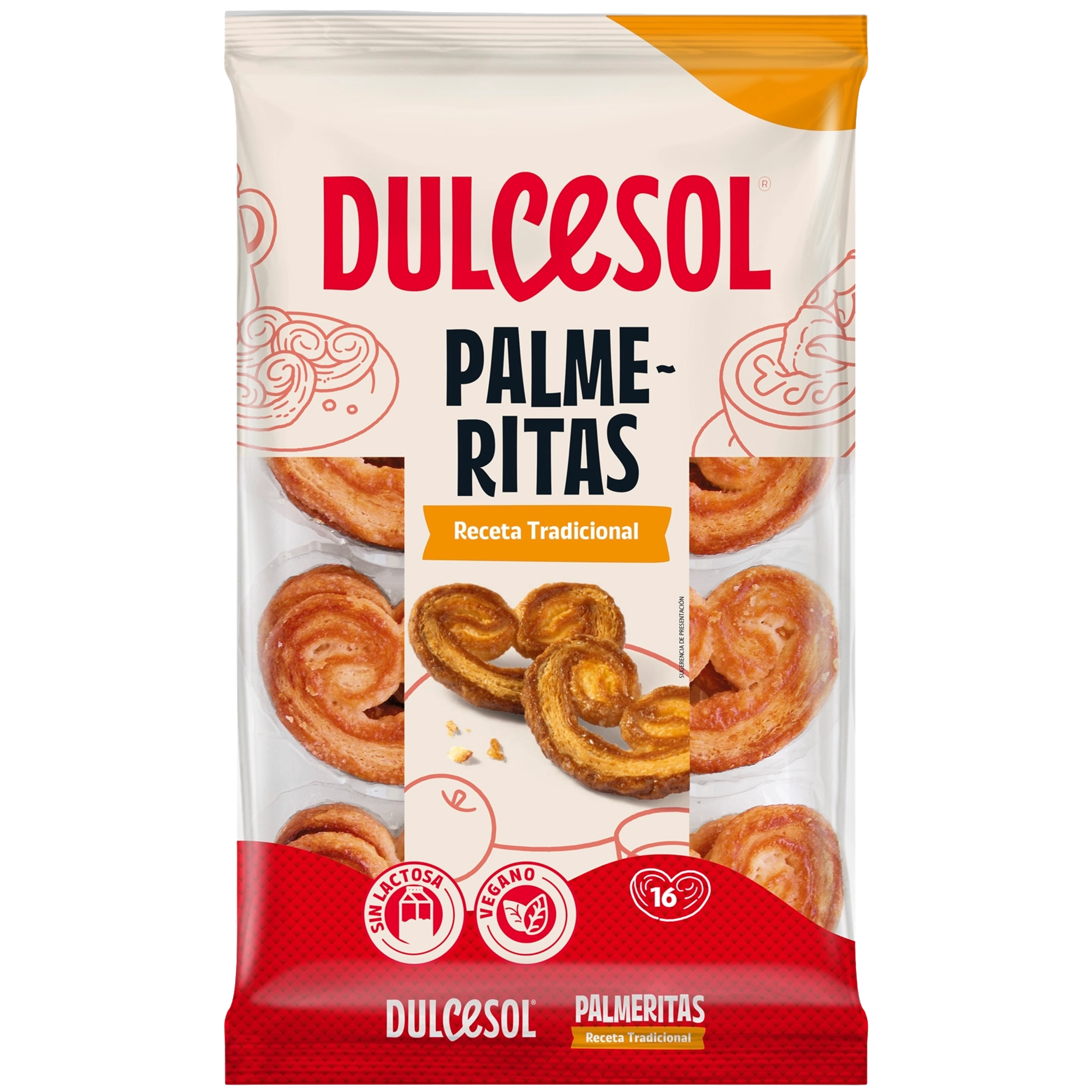 Dulcesol kanapee 16 kpl 180 g
