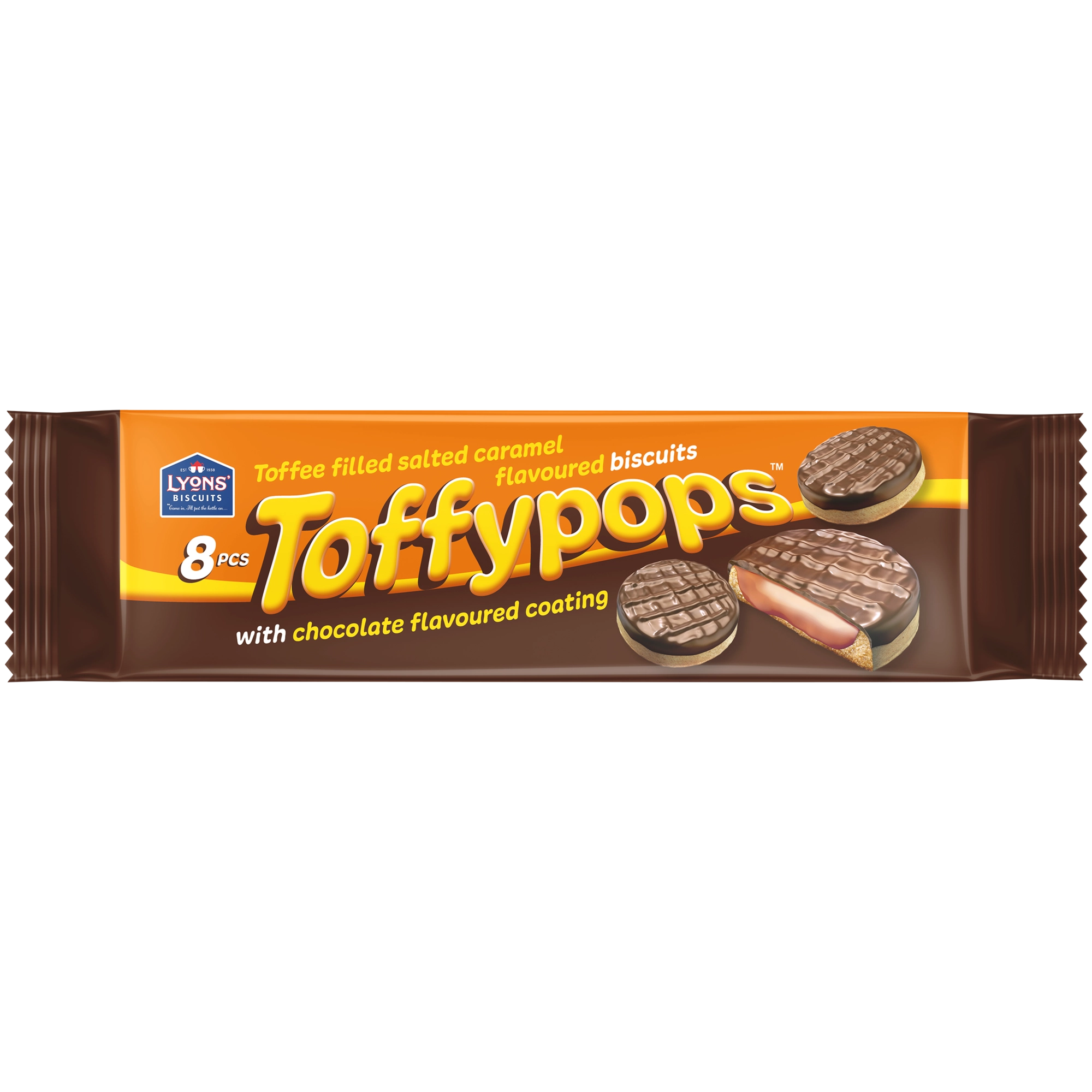 Lyons Toffy Pops Salted Caramel 120g