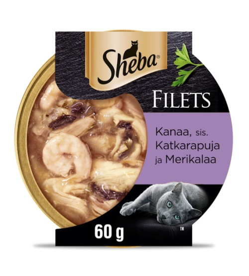 Sheba Kanafile, katkarapu & merikala 60g