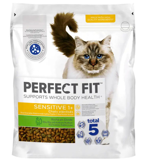 Perfect Fit Sensitive 1+ kalkkuna 1,4kg