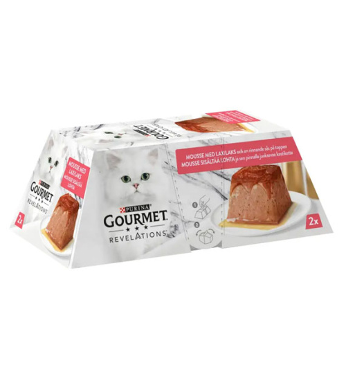 Gourmet Revelations lohi kissanruoka 2x57g