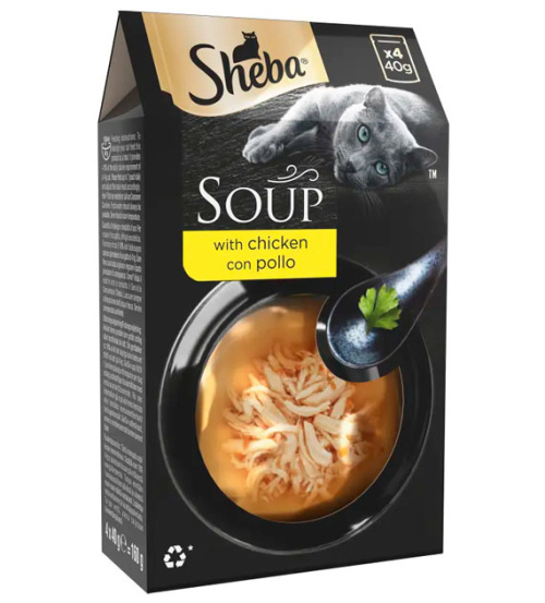 Sheba Soup kana 4x40g