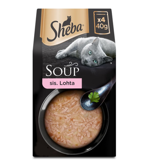 Sheba Soup lohi 4x40g