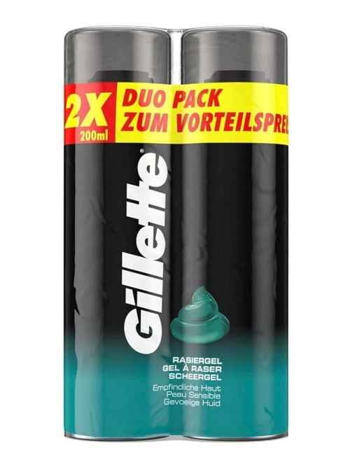 Gillette Regular Parranajogeeli 2x200ml