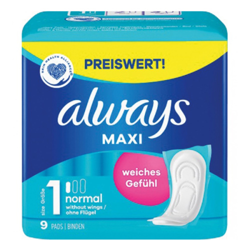 Always Maxi Classic 9pc Value Pack