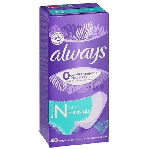 Always pikkuhousunsuojat Normal Slim 40 kpl