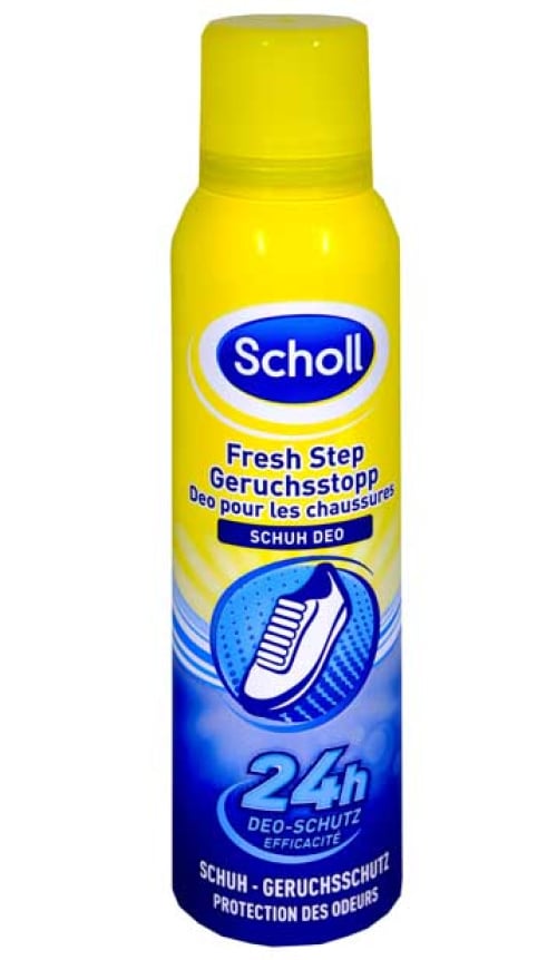 Scholl Odor Stop Fresh Step kenkien hajunpoistaja, 150 ml