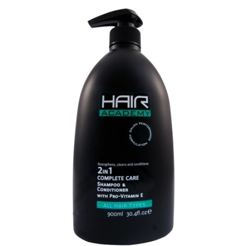 Hair Academy Shampoo 2in1 900ml
