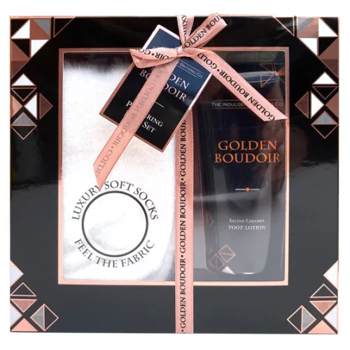 Golden Boudior -  Salted Caramel - Pampering foot set