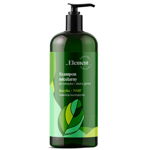Vis Plantis Basil Element Micellar shampoo hiuksille ja päänahalle, basilika + NMF 500ml