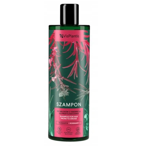 Vis Plantis Shampoo Rasvoittuville Hiuksille 400ml  