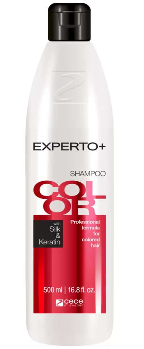 Cece Experto + Shampoo värjätyille hiuksille 500 ml