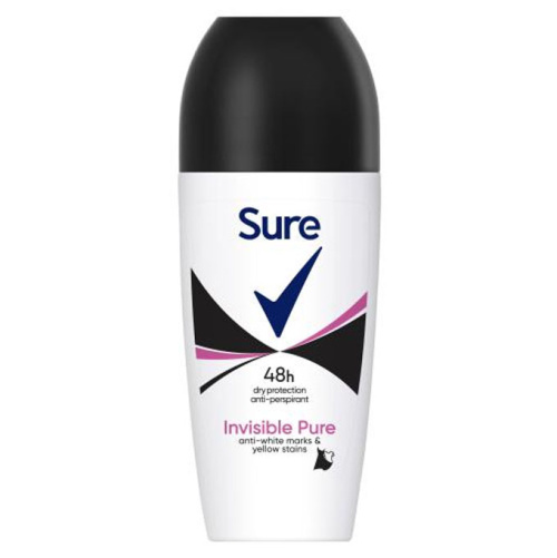 Sure Roll On Invisible Aqua Pure 50ml