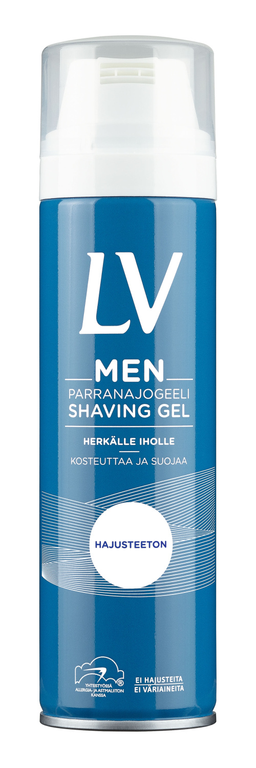 Lv Men parranajogeeli,sensitiivinen200ml