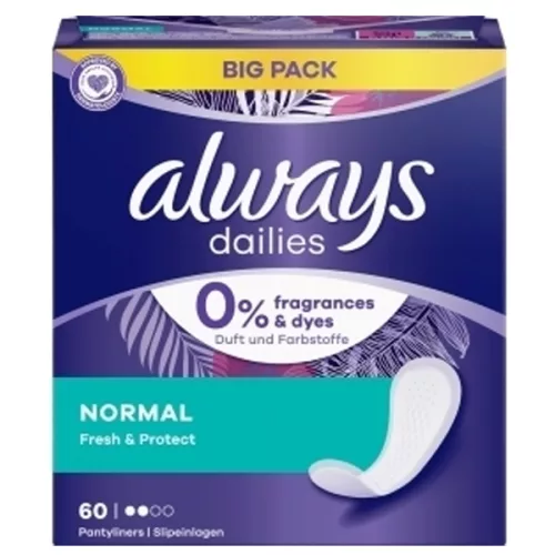Always Pikkuhousunsuoja 60 kpl Normal Liner