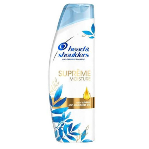 Head & Shoulders Supreme Moisture Anti Dandruff Shampoo Arganöljyllä ja kookosöljyllä 225ml