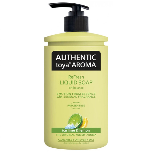 Authentic Aroma Jäälime & Sitruuna  nestesaippua 400ml
