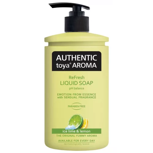 Authentic Aroma Jäälime & Sitruuna  nestesaippua 400ml