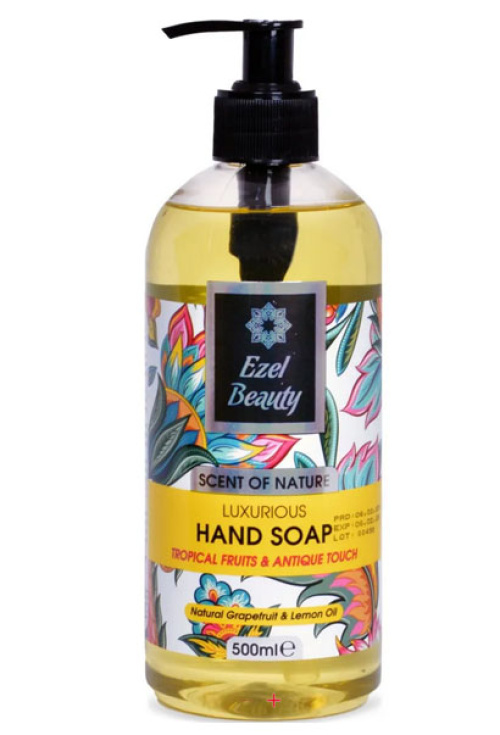 Ezel Beauty Tropical Fruit & Antique Touch nestesaippua 500ml