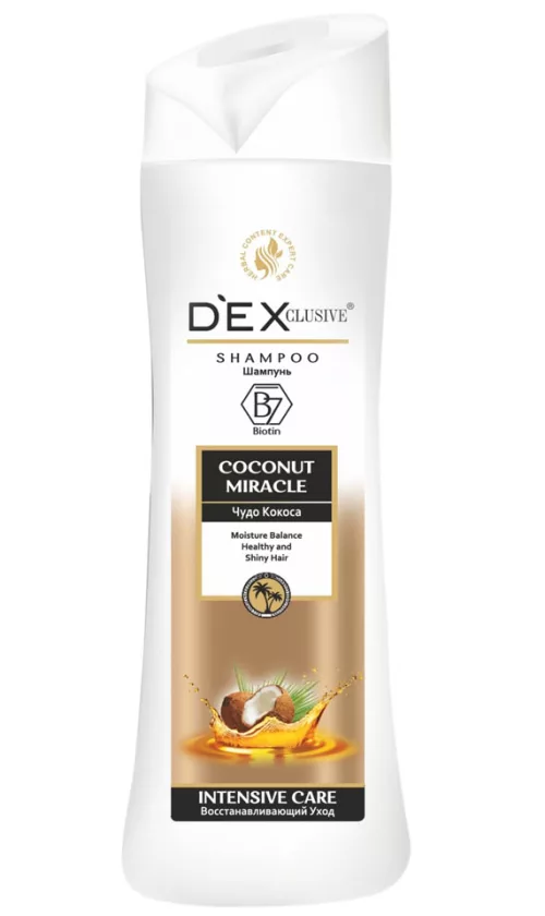 Dexclusive Miracle Coconut shampoo 400ml