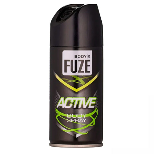 Body-X Fuze Deospray Active 150ml Pulse