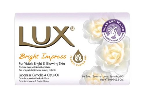 LUX palasaippua 80g Bright Impress
