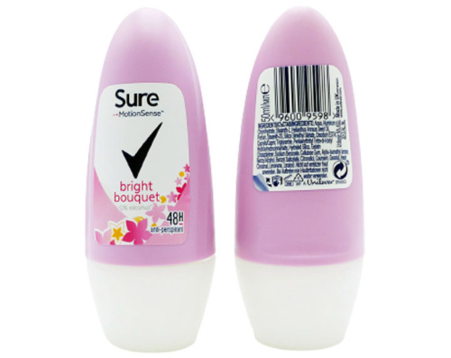 Sure Roll-on Naisten Deodorantti Bright Bouquet 50ml