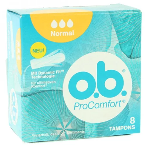 O.B. Tampoonit taskupakkaus 8kpl