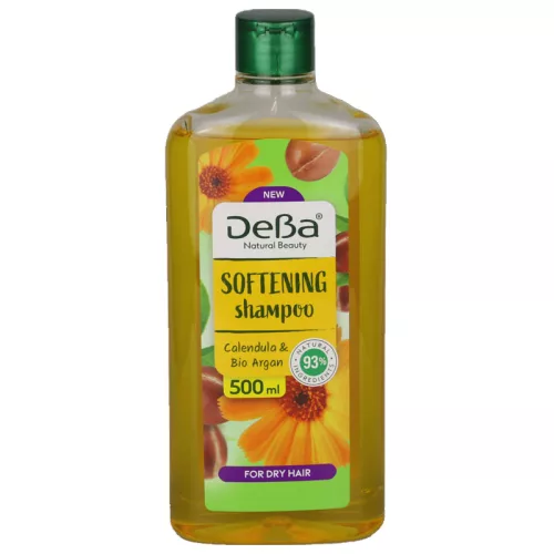 DeBa Shampoo pehmentävä kehäkukka & BIO Argan 500ml