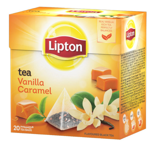 Lipton Vanilja Karamelli tee 20pcs