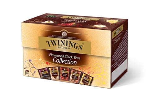 Twinings Flavoured Black Tea Collection 8x20x2g teelajitelma 