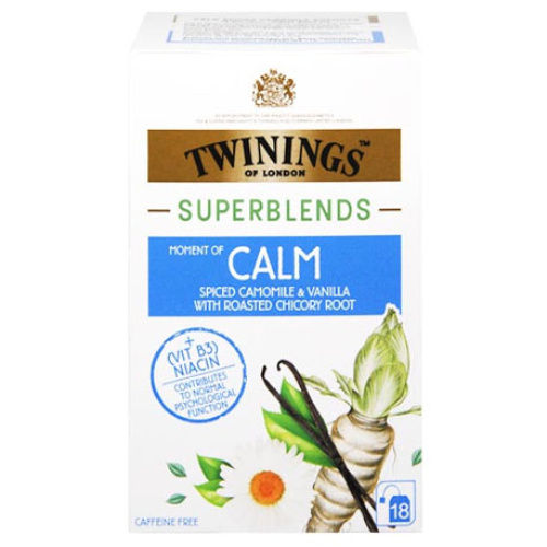 Twinings Superblends Calm Herbal Infuusio 18x1,5g