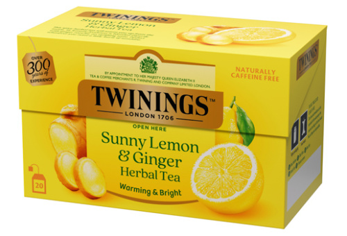 Twinings herbal tea lemon-ginger 20x1,5g