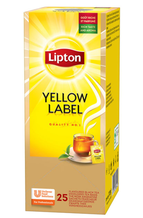 Lipton HoReCa tee Yellow Label 25pss
