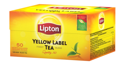 Lipton Yellow tee 50pcs