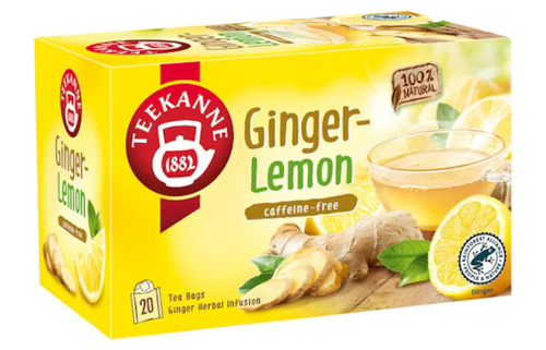 Teekanne Herbal Infusion 20pussia Ginger Lemon