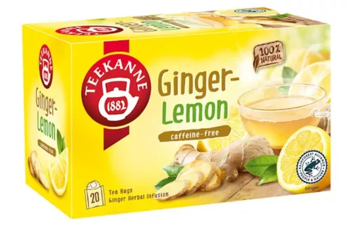 Teekanne Herbal Infusion 20pussia Ginger Lemon
