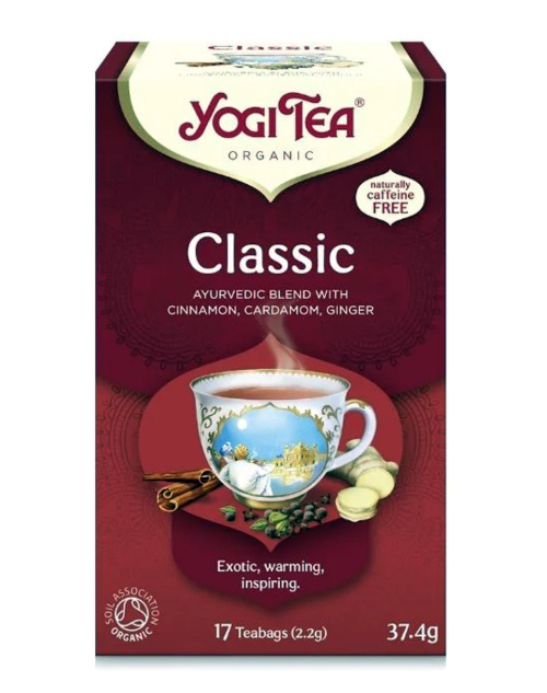YogiTea classic teejuoma 17x2,2g luomu