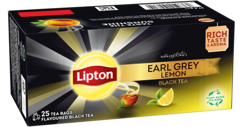 Lipton tee Lemon Rich Earl Grey 25ps