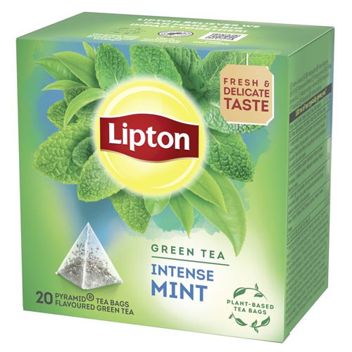 Lipton Vihreä tee Mint pyramidi 20Pc / 32g