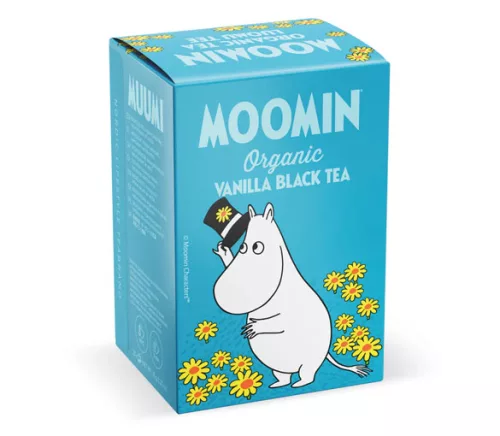 Muumi Vaniljainen musta tee 20 x 1,75 g