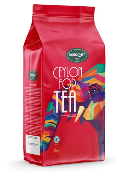 Nordqvist tee Ceylon Fop musta 800g